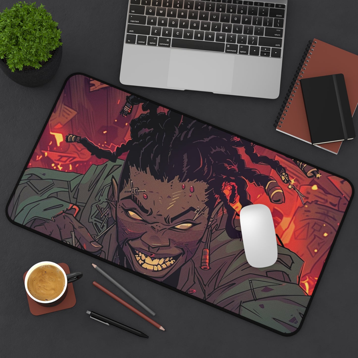 Cool Graphic Desk Mat for Gamers - Stylish Office Accessory with Unique Design