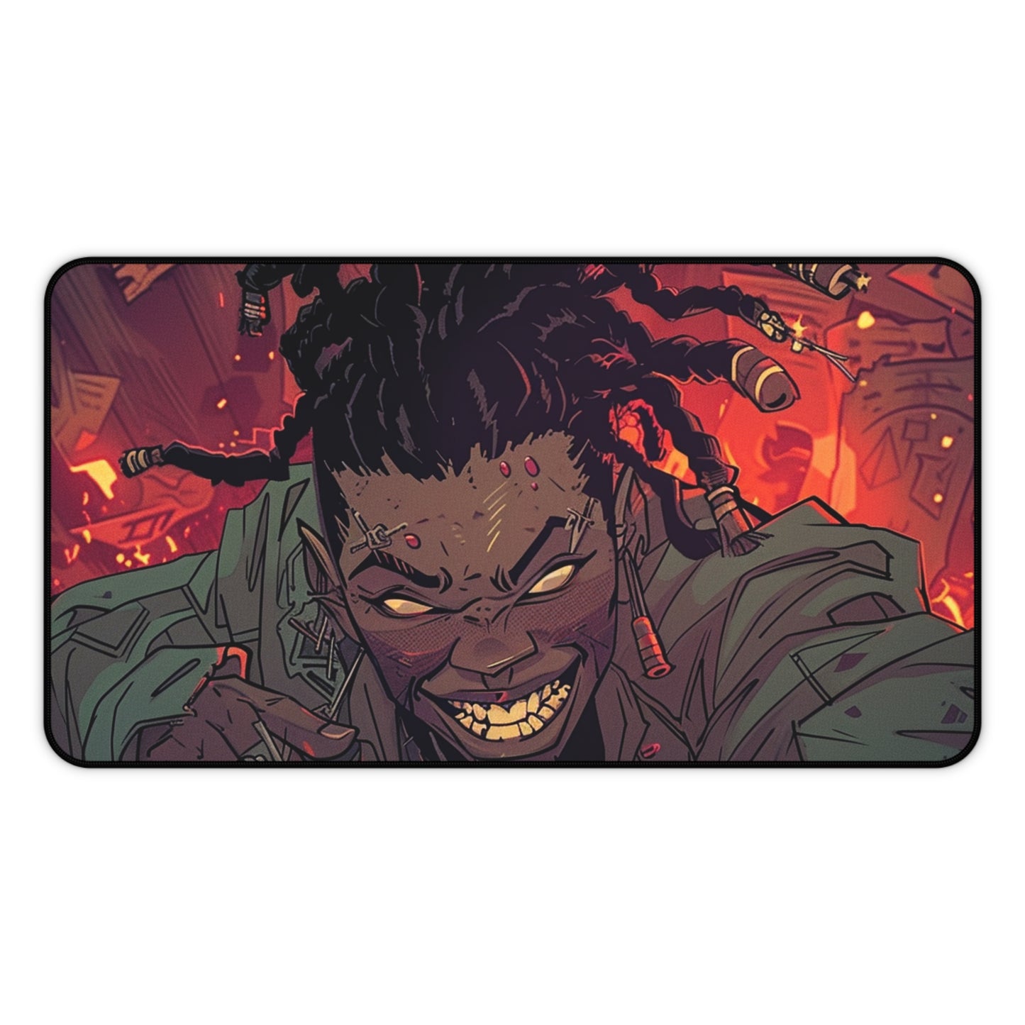 Cool Graphic Desk Mat for Gamers - Stylish Office Accessory with Unique Design