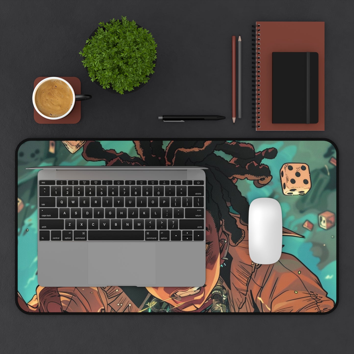Epic Character Desk Mat for Gamers & Creatives