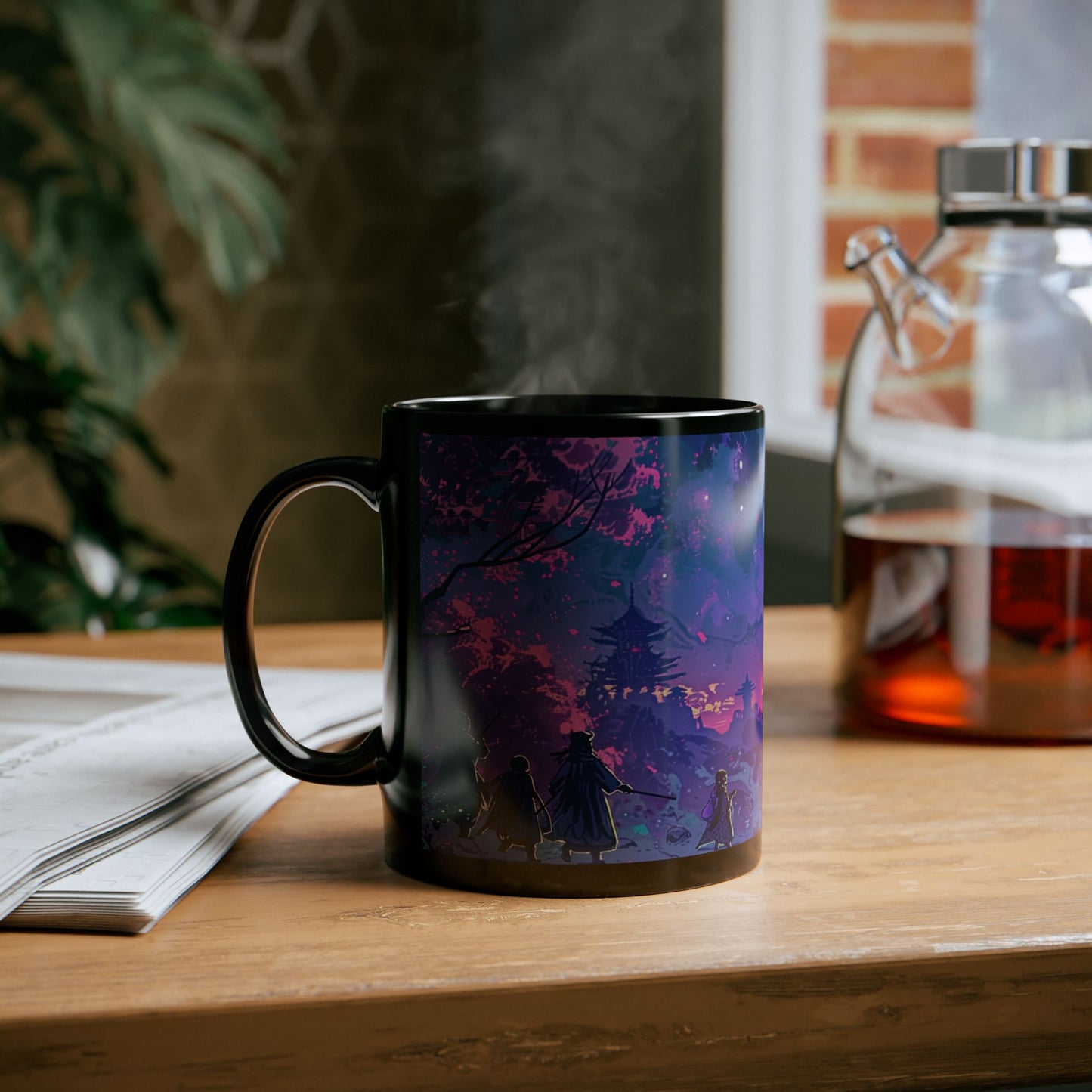 Mystical Landscape Mug - 11oz & 15oz - Perfect for Stargazers and Dreamers