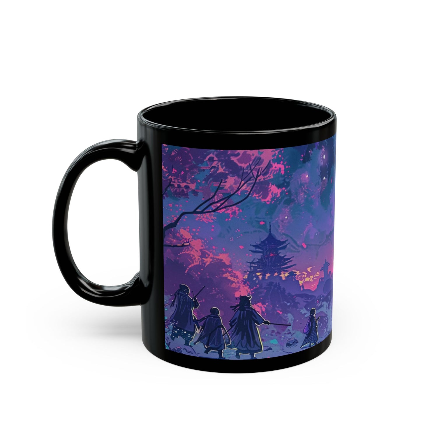 Mystical Landscape Mug - 11oz & 15oz - Perfect for Stargazers and Dreamers