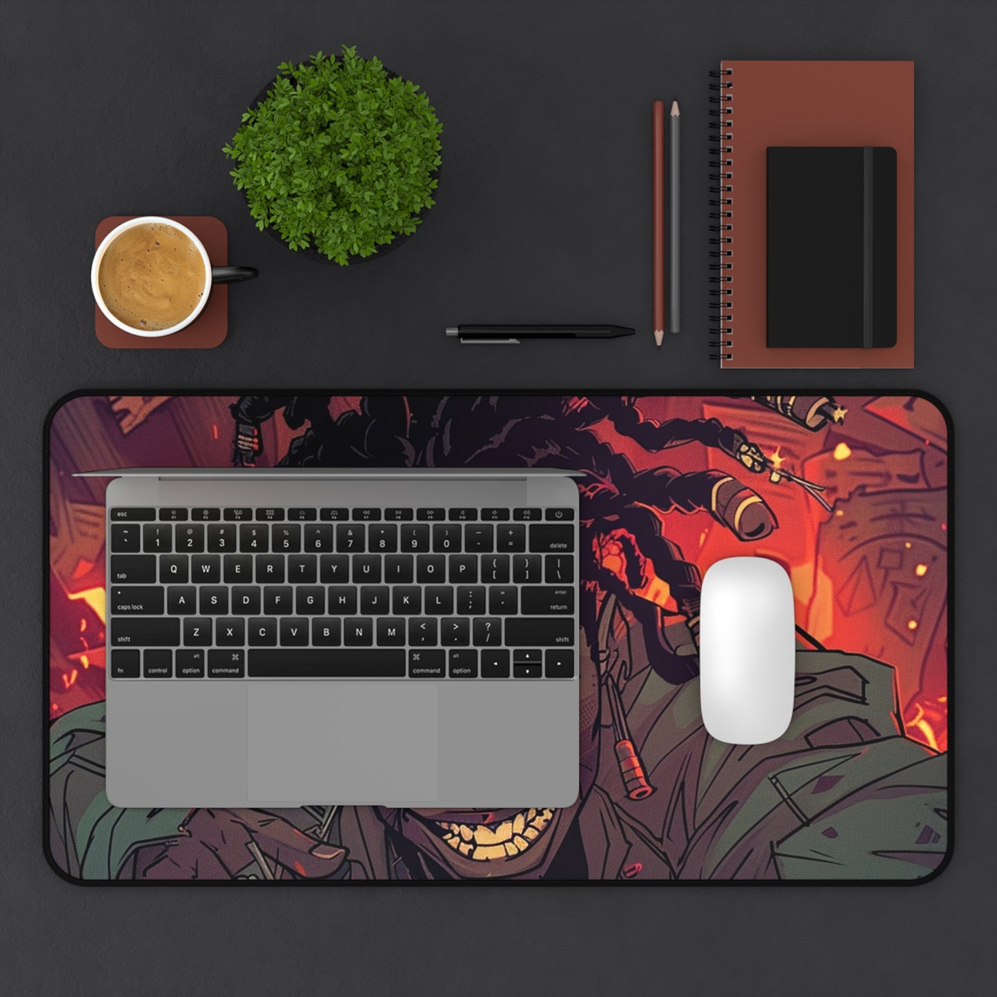 Cool Graphic Desk Mat for Gamers - Stylish Office Accessory with Unique Design
