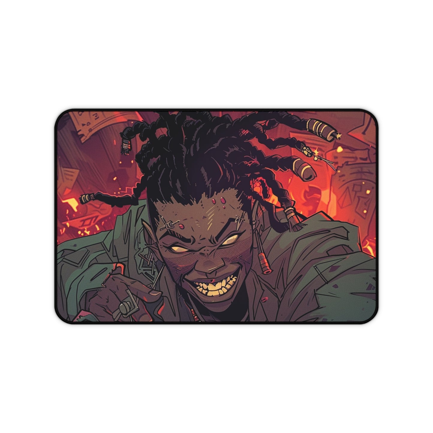 Cool Graphic Desk Mat for Gamers - Stylish Office Accessory with Unique Design