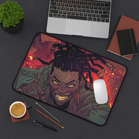Cool Graphic Desk Mat for Gamers - Stylish Office Accessory with Unique Design