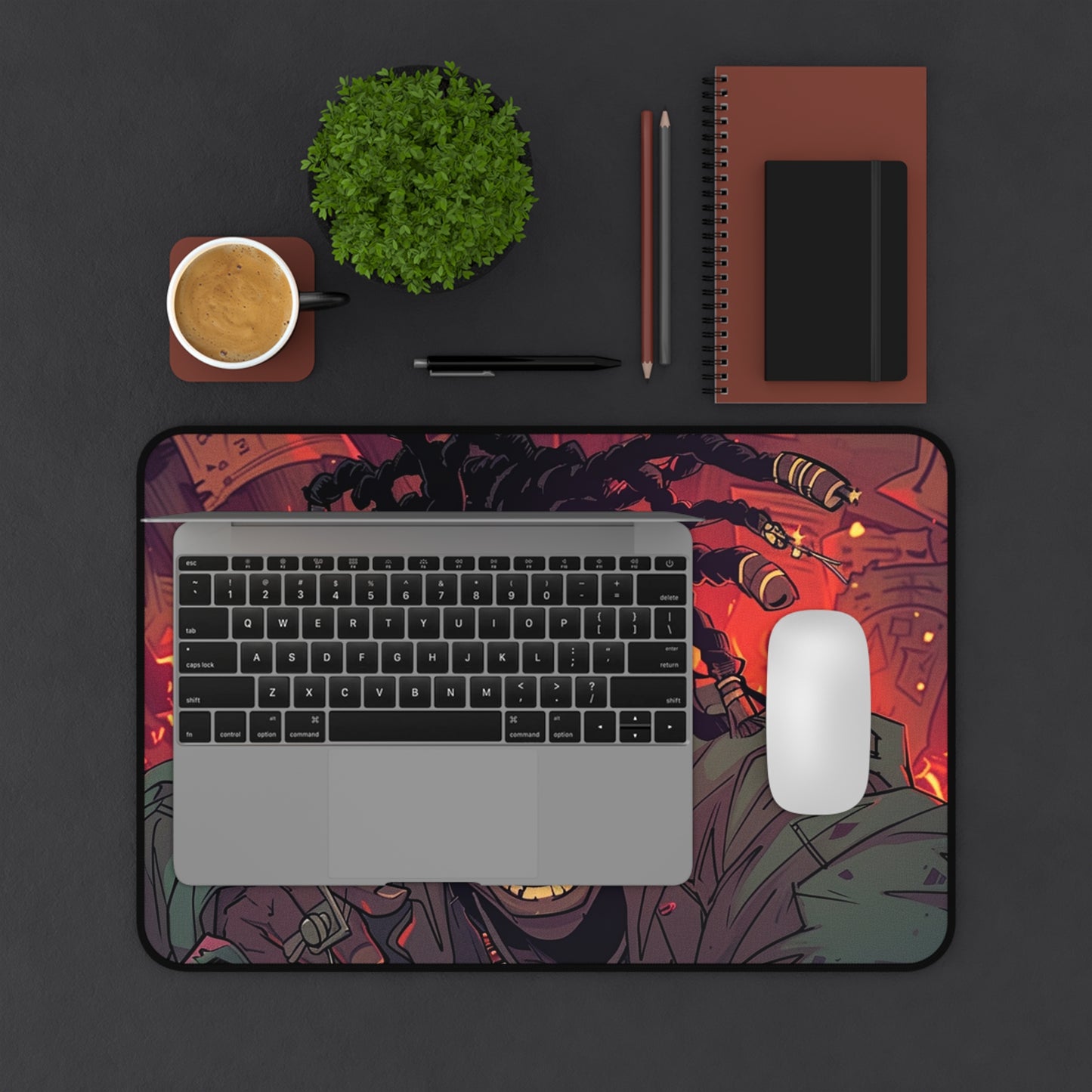Cool Graphic Desk Mat for Gamers - Stylish Office Accessory with Unique Design