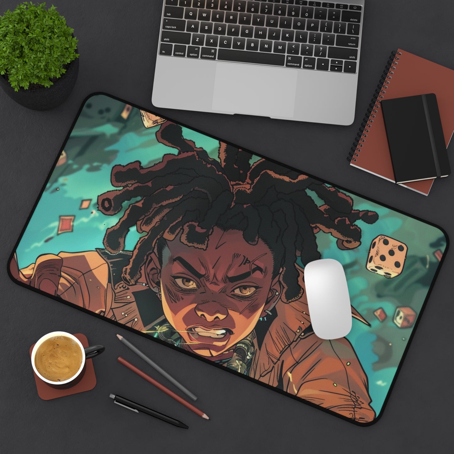 Epic Character Desk Mat for Gamers & Creatives