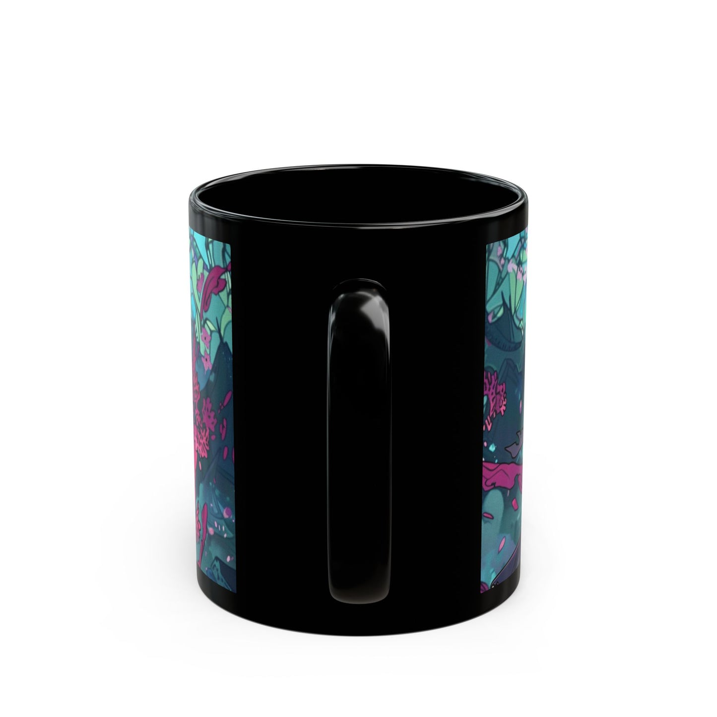 Fantasy Warrior Black Mug - 11oz & 15oz - Perfect for Gifts and Collectors