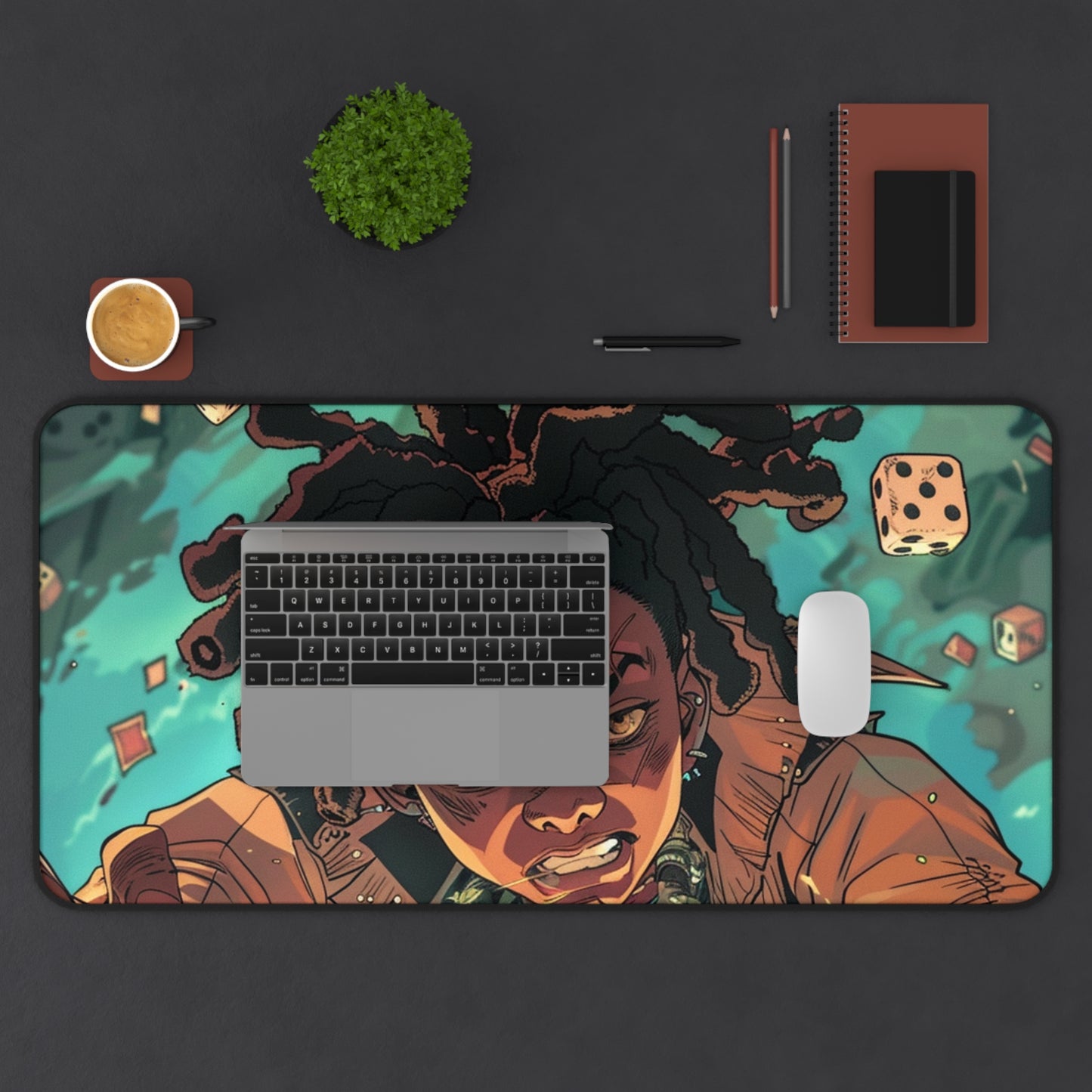 Epic Character Desk Mat for Gamers & Creatives