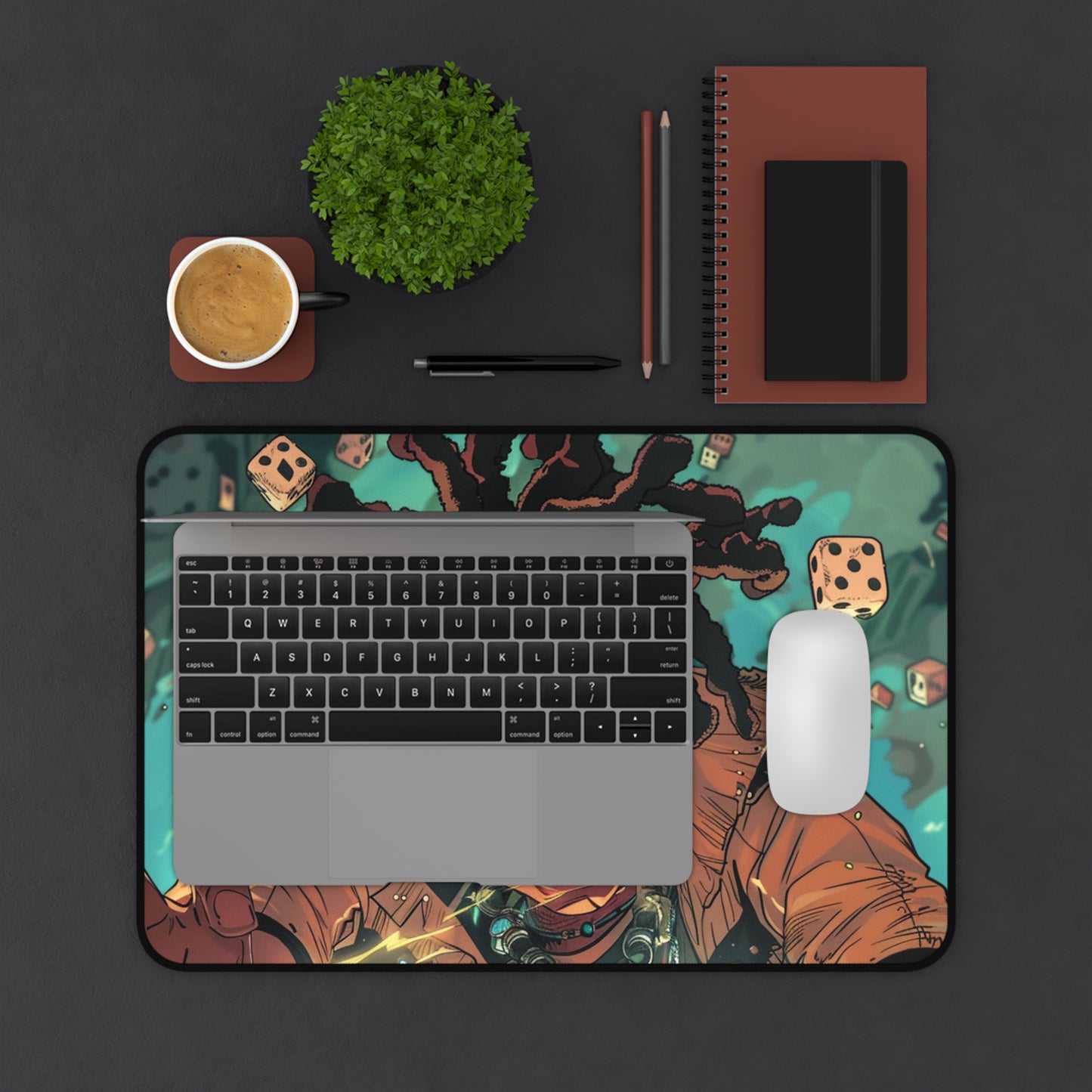 Epic Character Desk Mat for Gamers & Creatives