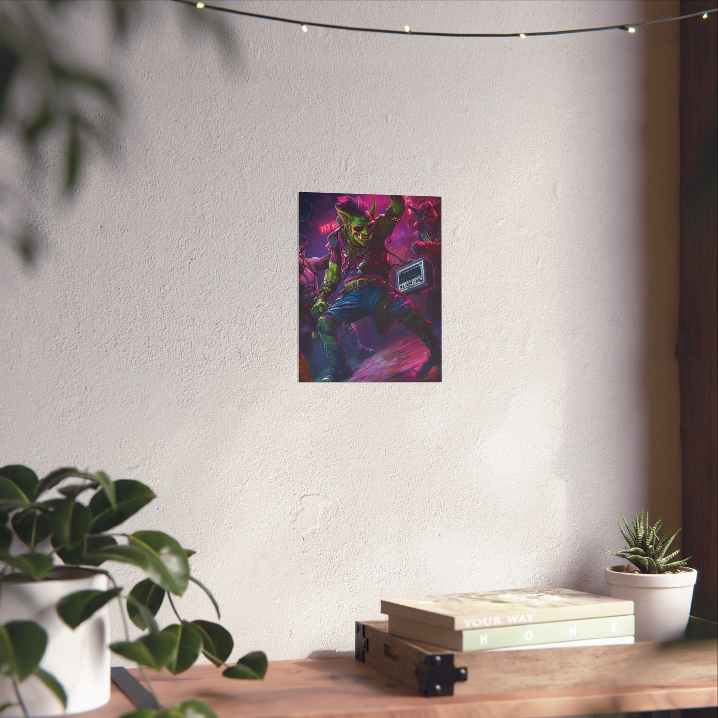 Vibrant Goblin Art Poster - Perfect for Gamers & Fantasy Lovers