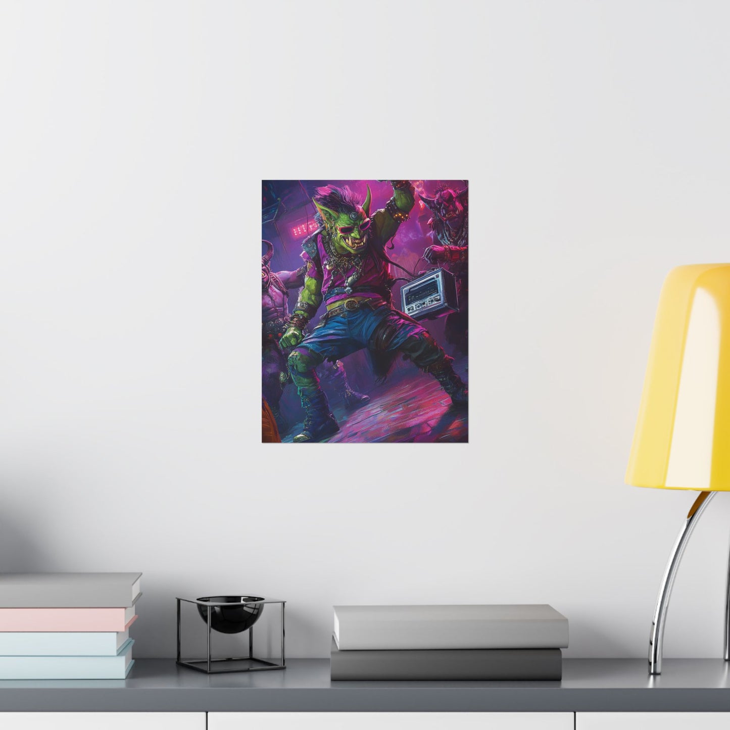 Vibrant Goblin Art Poster - Perfect for Gamers & Fantasy Lovers
