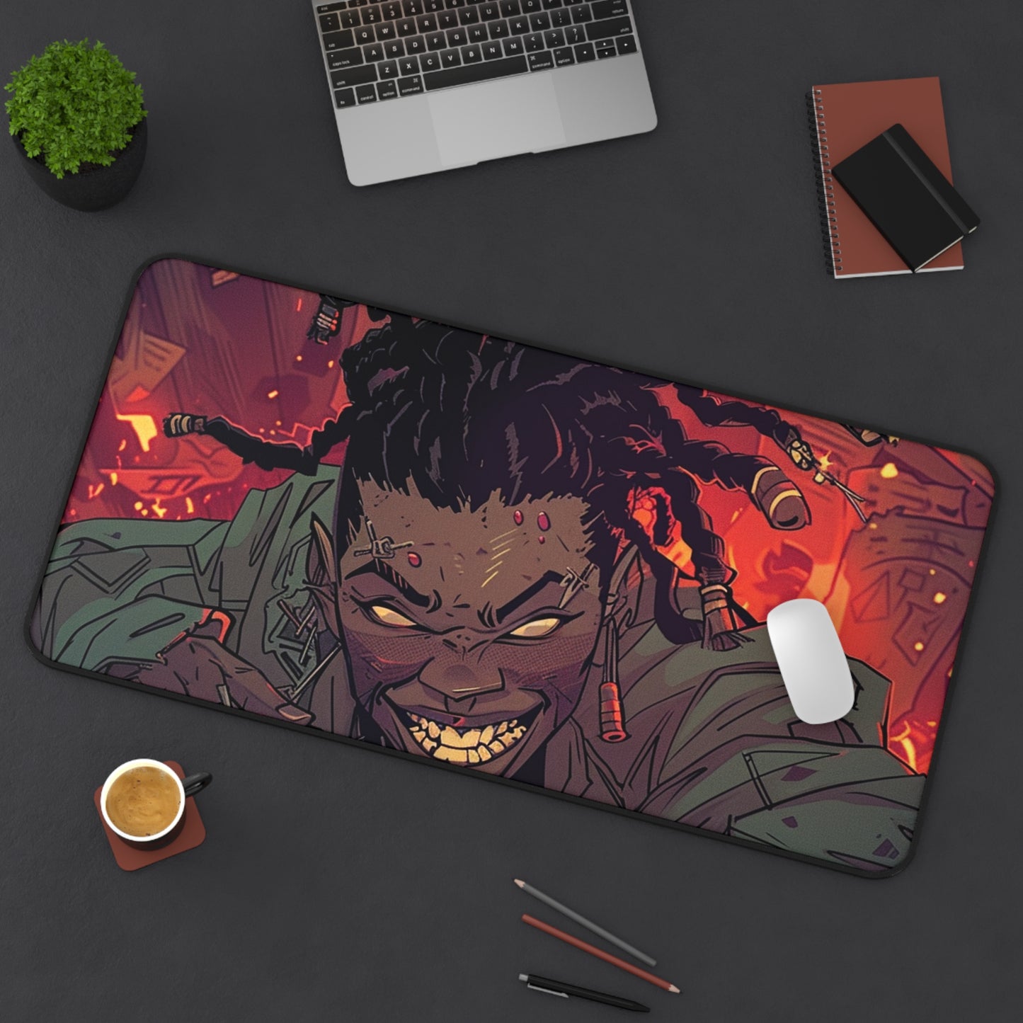 Cool Graphic Desk Mat for Gamers - Stylish Office Accessory with Unique Design