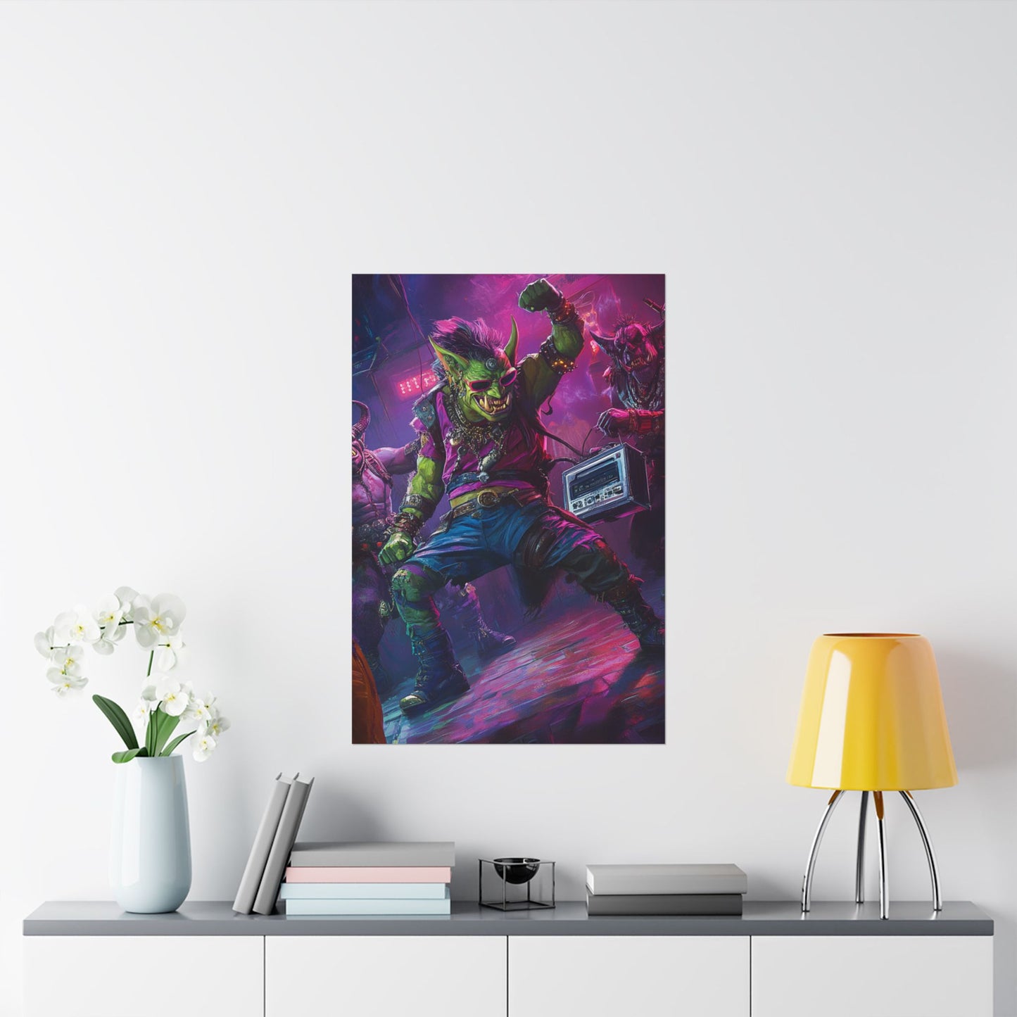 Vibrant Goblin Art Poster - Perfect for Gamers & Fantasy Lovers