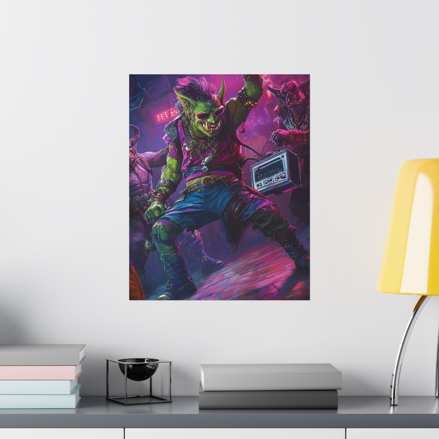 Vibrant Goblin Art Poster - Perfect for Gamers & Fantasy Lovers