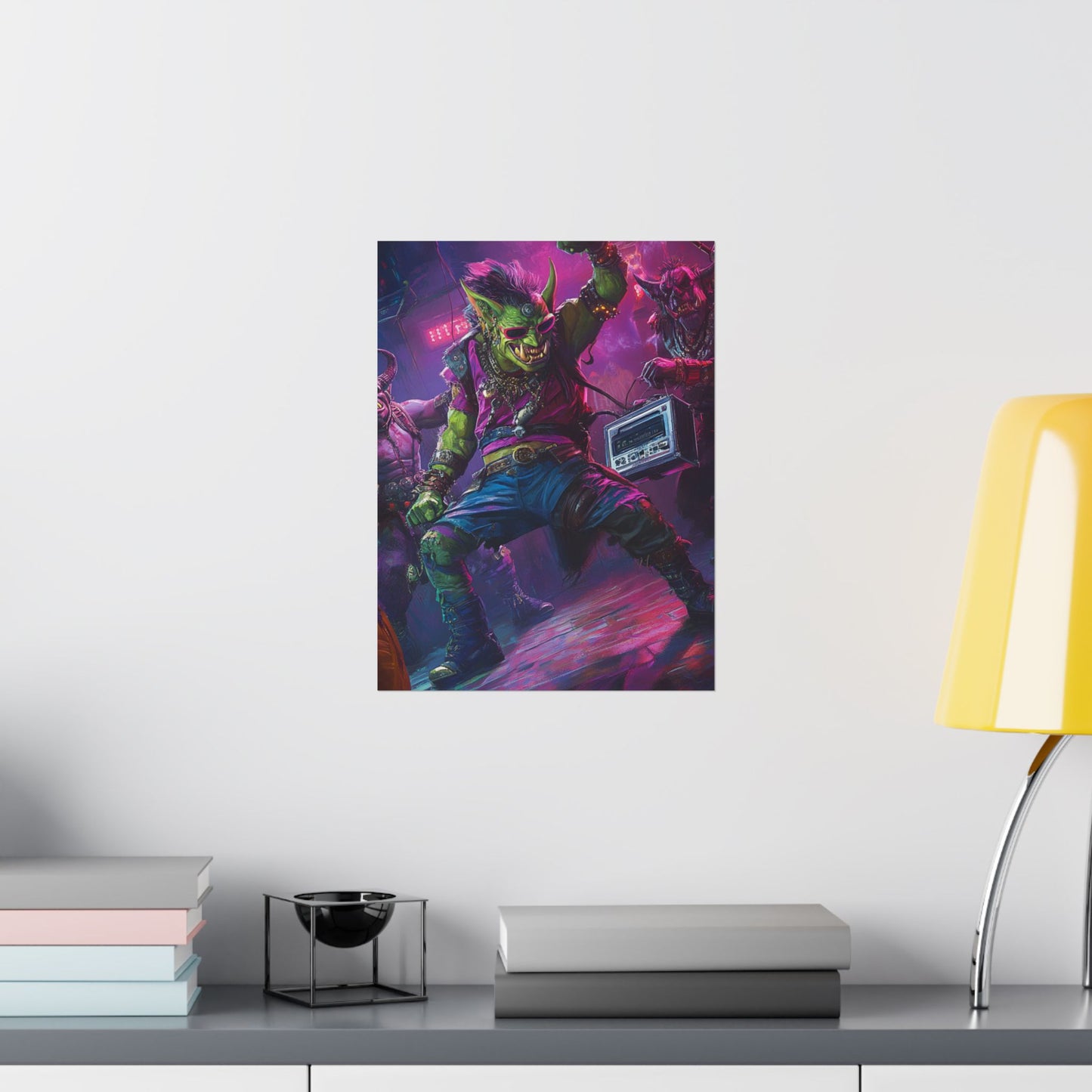Vibrant Goblin Art Poster - Perfect for Gamers & Fantasy Lovers