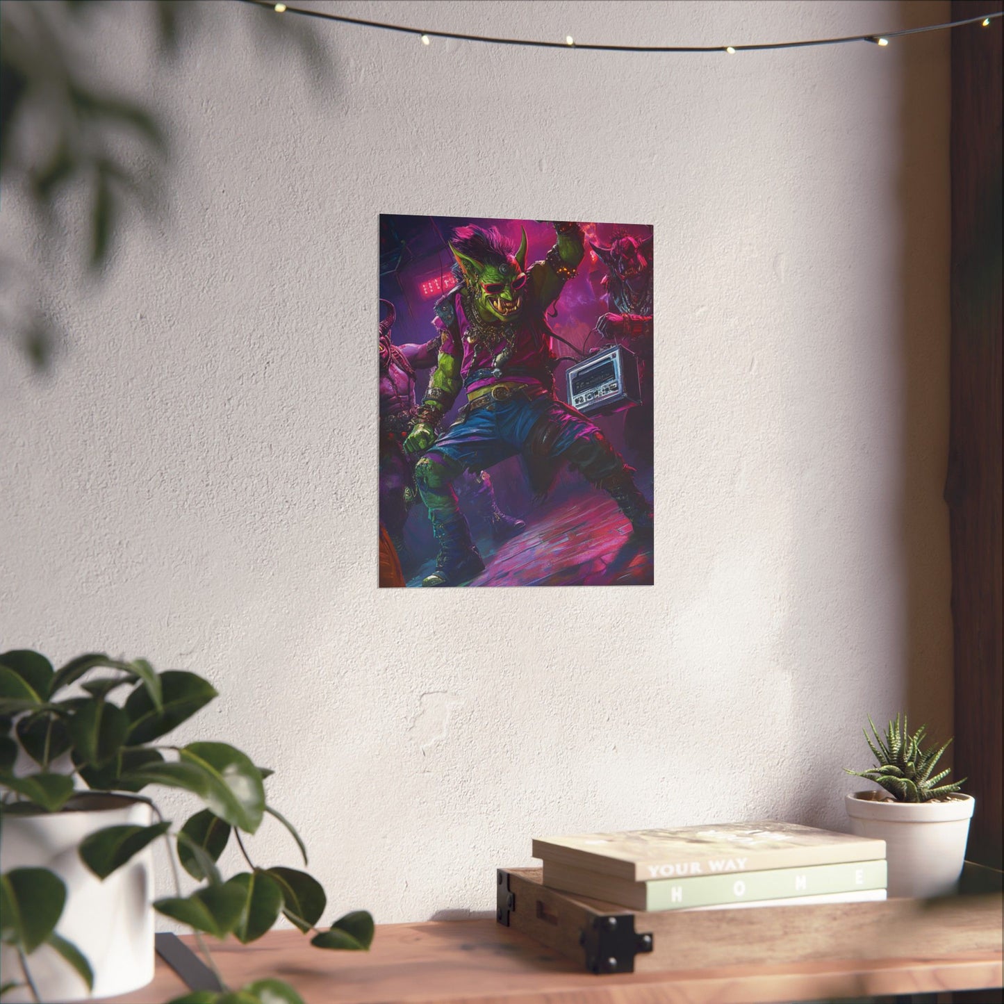 Vibrant Goblin Art Poster - Perfect for Gamers & Fantasy Lovers