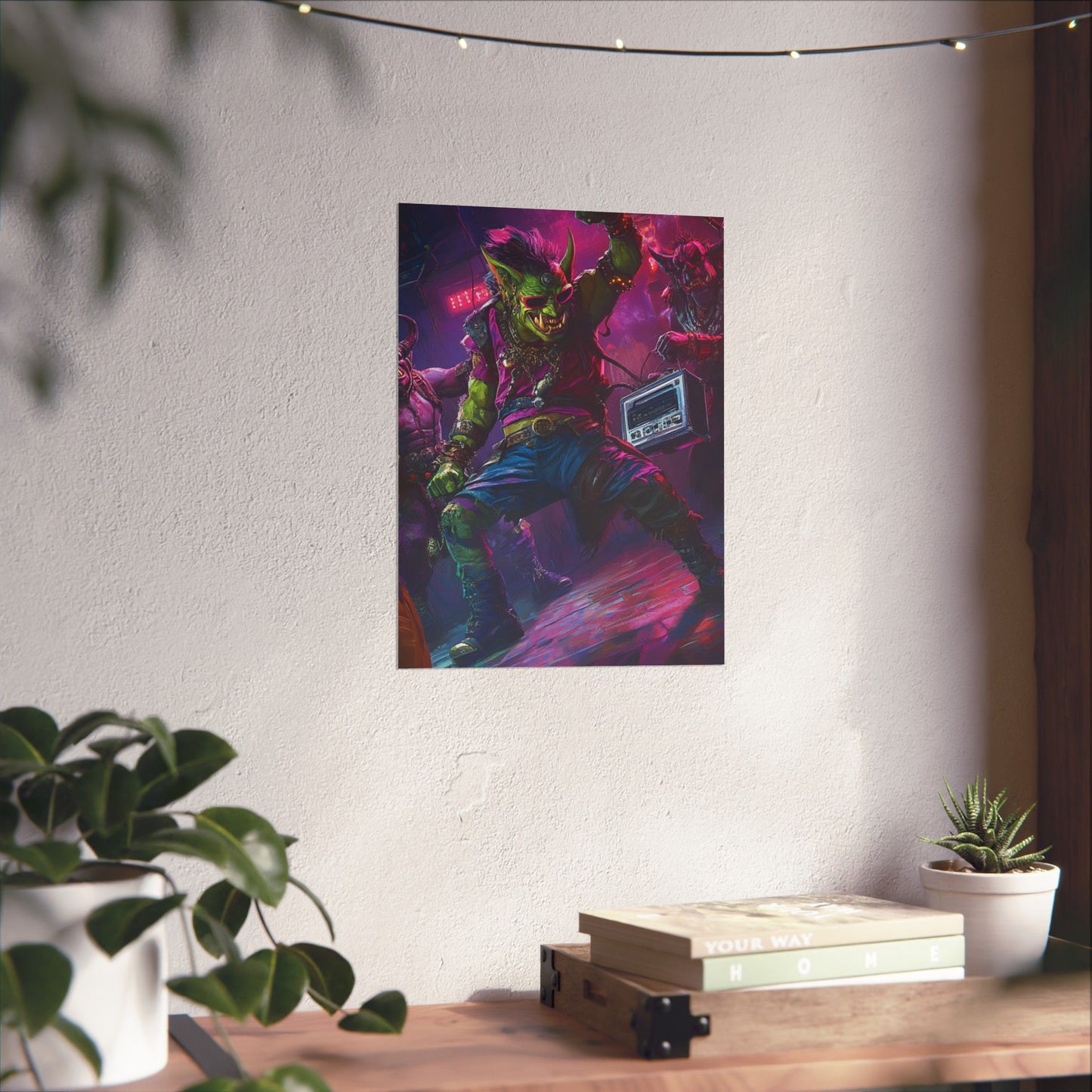 Vibrant Goblin Art Poster - Perfect for Gamers & Fantasy Lovers
